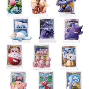 Basitleştirilmiş Çince Orijinal 151 PTCG Poko Anime Kör Kutu Figürü Gengar Pikachu Hayallerini Gerçekleştirmek 151 Figür Seti Gizemli Kutular - Product Image 6