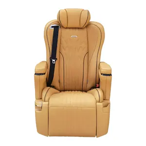 Ventilating Heating Massage Leather Luxury VIP Car Seat For Tuning MPV Limousine Van Minibus Motorhome Camper Van
