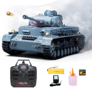 Char d'assaut RC fumant en métal 3859-1pro tirant 2.4G 1:16 ALLEMAND PZKPFW.<span class=keywords><strong>IV</strong></span> AUSF.F2.SD.KFZ.161-1 - Product Image 3