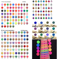 Palette de fards à paupières de luxe de haute qualité 9 couleurs + Eyeliner et Mascara waterproof - Maquillage végétalien longue tenue en gros