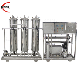 HZPK 1000l 1 tonne Système de traitement d'eau par osmose inverse (RO) et ultrafiltration pour eau potable pure - Product Image 2