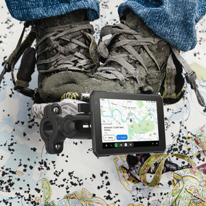 Navigateur GPS portable pour moto Keykeer avec écran tactile de 5 pouces, étanche, WiFi intégré, CarPlay, Android Auto, 1 an de garantie mondiale - Product Image 3
