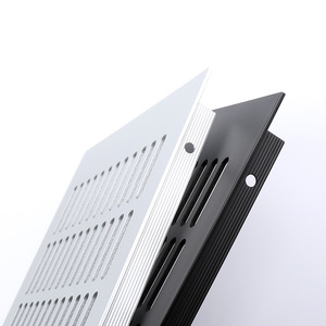 Aluminum Alloy Ventilation Mesh Rectangular Heat Dissipation Cover For Cabinet Doors Modern Simple Design - Product Image 3
