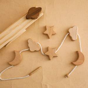 幼児教育モンテッソーリ木動物スタッキングビルディングブロック多機能糸バランスシーソーおもちゃ男の子用女の子 - Product Image 5