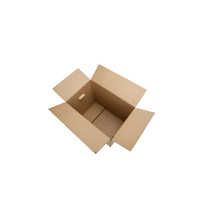 Caja de Cartón Reciclado Marrón, Papel Corrugado para Artículos del Hogar