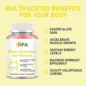 OEM ODM Booty Gummies for Women Contains Maca Extract With Shatavari Extract Accelerate Muscle Growth Butt Booster Gummies - Product Image 3