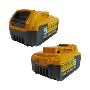 공장 가격 Dewall 20V 5Ah 배터리 20V 5000mah DCB209 DCB609 18V 5.0AH 배터리 DCB206 DCB205 DCB203 DCB202 12V DCB120 3.0AH