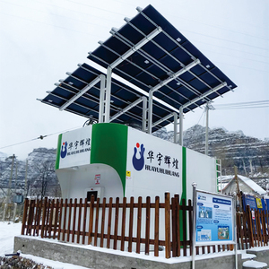HYHH vendite dirette della fabbrica 20 metri cubi al giorno di energia solare impianto di trattamento delle acque mobili impianto di fogna - Product Image 5