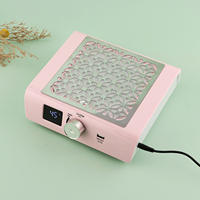 Aspirateur à poussière pour ongles professionnel, moteur sans balais haute puissance 85W, portable, électrique, filtre HEPA