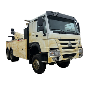 HOWO 3-Achsen Schwerlast-Abschleppwagen mit Kran Rotator Bergungs- und Abschleppfahrzeug für Großfahrzeuge - Product Image 1
