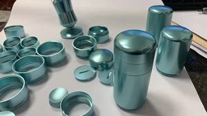 تصنيع المعدات الأصلية الدقة Cnc تشكيله الرملي الفضة ، أجزاء الألومنيوم خدمات بالقطع Cnc بالقطع - Product Image 5