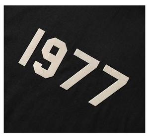 T-shirt et short Hip Hop 1977 en gros, 100 % coton, haute qualité, style streetwear pour hommes - Product Image 3