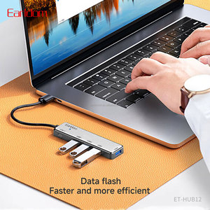 Earldom 4 in 1 USB 2.0 <b>HUB</b> Docking Station to USB 3.0 2.0 4 Ports Multi Splitter OTG Adapter for Macbook Pro PC Computer - Product Image 5