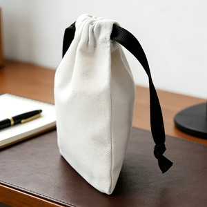Bolsas de algodón personalizadas al por mayor con cordón para bolsos, joyas, ropa, zapatos, carteras; bolsa de lujo con cordón para vestidos. - Product Image 6