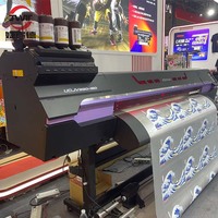 Printer UV roll to roll Mimaki UCJV300-75 asli untuk pencetakan spanduk dan kanvas