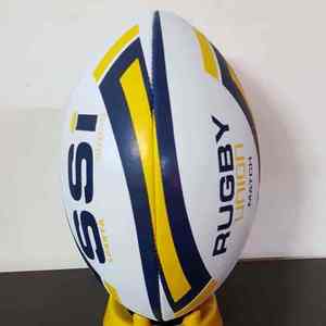 Ballon de rugby haute performance, construction solide et durable, parfait pour les entraînements, les jeux et les compétitions. - Product Image 6