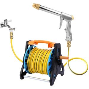 Grand support de tuyau <span class=keywords><strong>d</strong></span>'<span class=keywords><strong>arrosage</strong></span> en plastique quatre saisons pour camion, <span class=keywords><strong>tuyaux</strong></span> et enrouleurs de jardin, lavage de voiture <span class=keywords><strong>avec</strong></span> <span class=keywords><strong>enrouleur</strong></span> de tuyau, solution de stockage fabriquée - Product Image 1