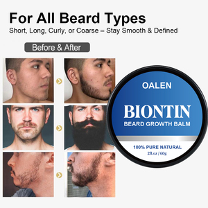 Người Đàn Ông Mới Của Hữu Cơ Râu Chăm Sóc Dưỡng Kem Dưỡng Ẩm Tự Nhiên Và Phong Cách Balm Paraben-Miễn Phí Cho <span class=keywords><strong>Frizz</strong></span> Điều Khiển - Product Image 5