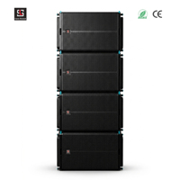Système audio professionnel LA-2 avec enceinte active Line Array de 12 pouces et DSP FIR allemand pour événements de concerts en plein air