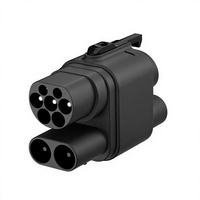 Adaptateur de charge rapide CCS2 vers GB/T DC pour véhicules électriques, connecteur convertisseur pour véhicules électriques