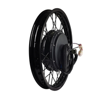 Kit de conversion de vélo électrique à moteur haute vitesse QS 205 V3 72v 5000w, vitesse de 100 km/h avec contrôleur Sabvoton