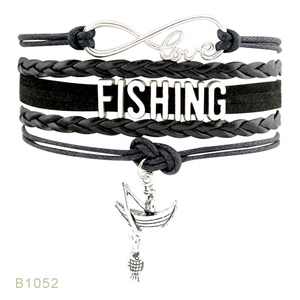 Câu cá kiểm lâm người làm vườn công viên nông dân xe tải săn bắn <span class=keywords><strong>coppersmith</strong></span> Quản Gia hướng dẫn du lịch trang trại cô gái Vòng tay thời trang quyến rũ đồ trang sức - Product Image 4