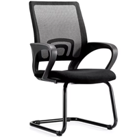 Chaise de bureau au design moderne, chaise en maille pour ordinateur et formation, chaise pivotante réglable en hauteur pour étudiants et personnel