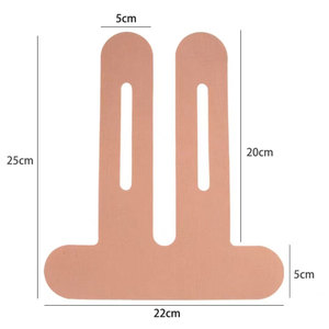 Cinta de kinesiología de 22cm x 25cm <span class=keywords><strong>para</strong></span> rodilla, cinta muscular elástica de Color personalizada <span class=keywords><strong>para</strong></span> ejercicio, cinta de kinesiología impermeable médica, muestra - Product Image 5