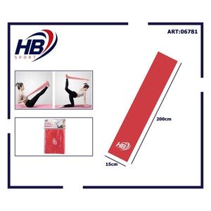 Placa de Tensión Roja de 2000*150*0.55MM y 145G para Correas de Tensión y Cuerdas de Yoga - Product Image 1