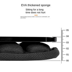 <span class=keywords><strong>El</strong></span> sillín <span class=keywords><strong>de</strong></span> <span class=keywords><strong>bicicleta</strong></span> más cómodo, 3D suave funda <span class=keywords><strong>de</strong></span> asiento <span class=keywords><strong>de</strong></span> <span class=keywords><strong>bicicleta</strong></span>, almohadilla <span class=keywords><strong>de</strong></span> aire inflable, cojín transpirable para ciclismo - Product Image 3