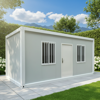 Maison mobile en conteneur, bureau, maison préfabriquée assemblée, dortoir de chantier