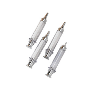 Emballage de <span class=keywords><strong>seringue</strong></span> cosmétique, flacon sans air de 10 ml pour crème pour les yeux, <span class=keywords><strong>seringue</strong></span> pour huiles cosmétiques, soins de la peau - Product Image 1