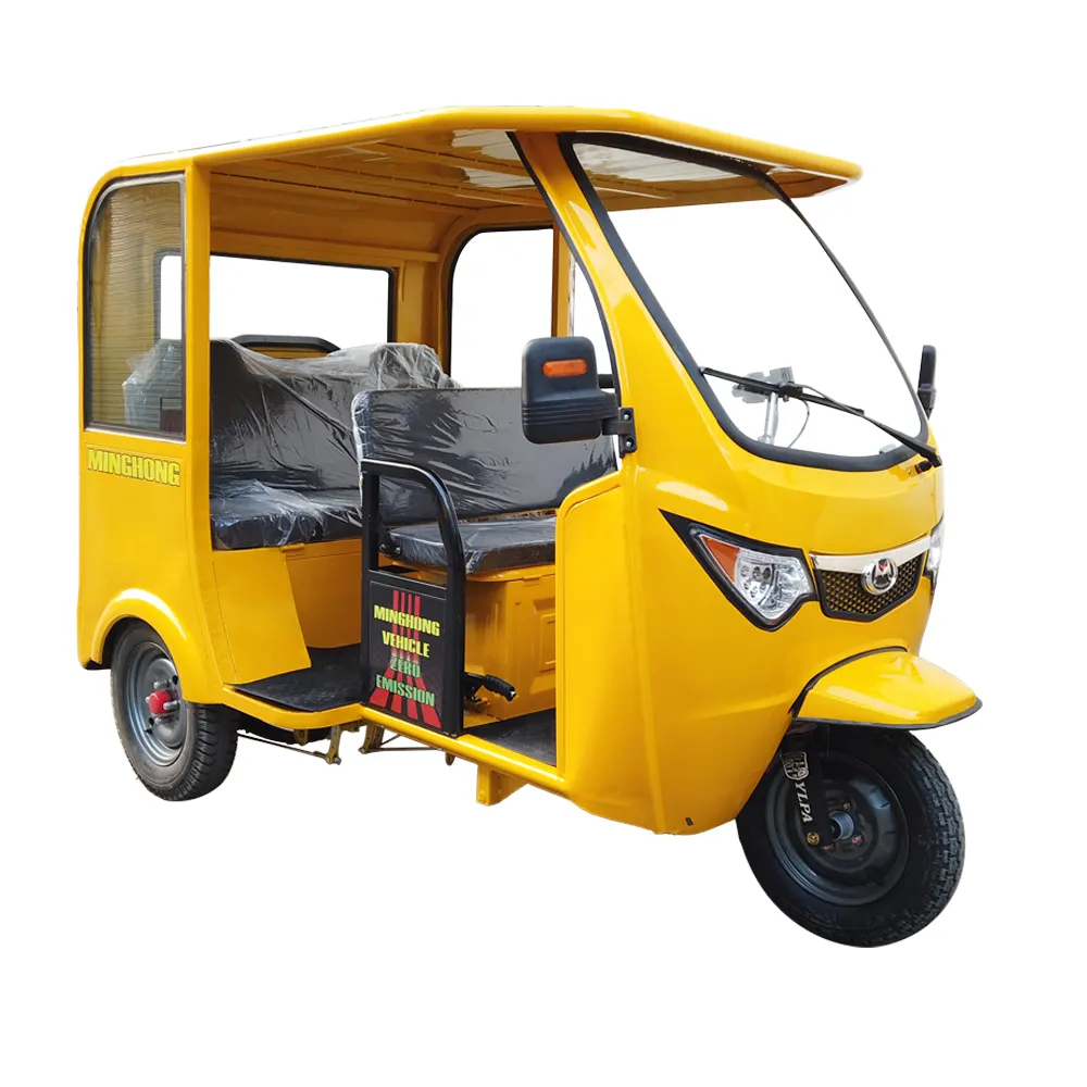 Táxi triciclo de passageiros bajaj, táxi para venda, passageiros, carro elétrico, rickshaw, tuk