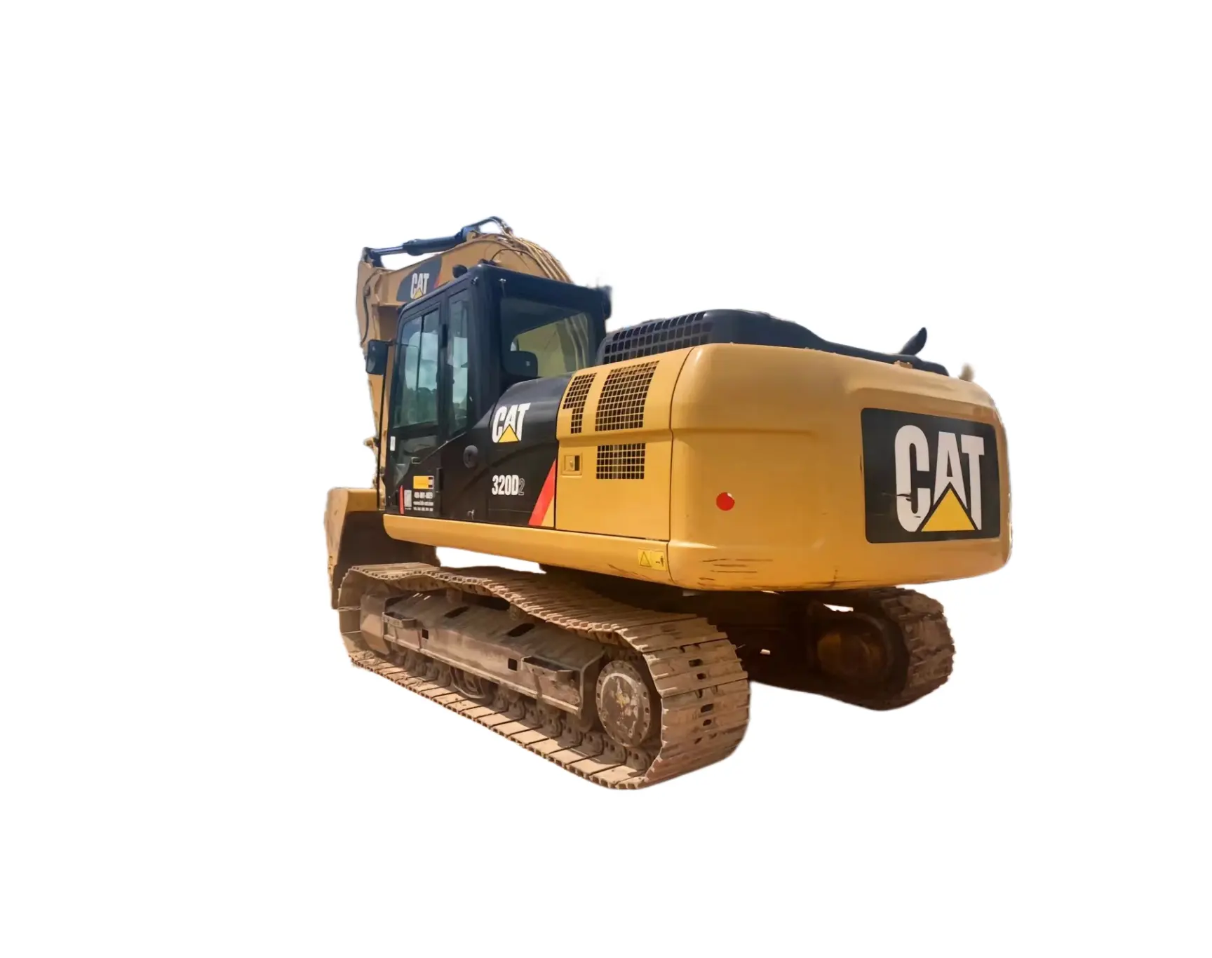 แบรนด์มือสอง CAT 320D รถขุดมือสอง รถขุดใช้เครื่องจักร 32 ตันของรถขุดมือสอง