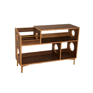 Soporte Personalizado para Tocadiscos con Almacenamiento <span class=keywords><strong>de</strong></span> Discos, Mueble para Discos <span class=keywords><strong>de</strong></span> Vinilo con Patas <span class=keywords><strong>de</strong></span> Metal - Product Image 4