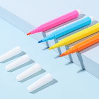 Stylos à aquarelle portables à tête souple, papeterie durable anti-séchage pour étudiants