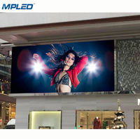 RGB LED Monitor Indoor 2k 4k Display mit Selbstbedienungs-Geschäfts werbe funktion 10mm-1,8mm Pixel abstand für Einkaufs zentren