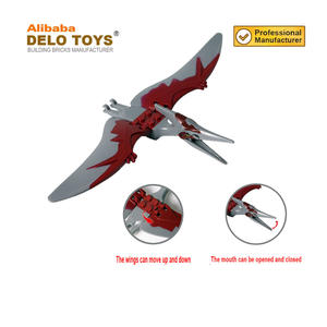 Bloques de construcción de plástico el Jurásico dinosaurio serie Pterodáctilo <span class=keywords><strong>Pterosauria</strong></span> juguetes de construcción para los niños (DE205D) - Product Image 4