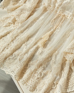Copricostume da Spiaggia in Pizzo Bohémien Ricamato, Sexy e Traspirante, per Donne, Ideale per le Vacanze Estive - Product Image 6