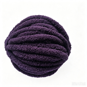 Wholesale 7 Jumbo Chenille <b>Yarn</b> Super Fluffy and Soft Bluky Chenille <b>Yarn</b> 2cm for Knitting Blanket - Product Image 3