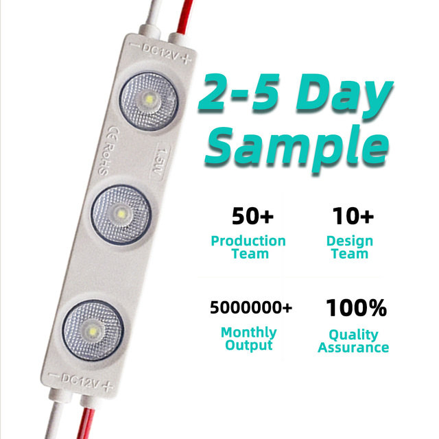 DC12V LED Modules SMD2835 Injection Molding Model 6916 IP65 Rated Multi-color Outdoor Lighting Signs Advertising Luminous Module