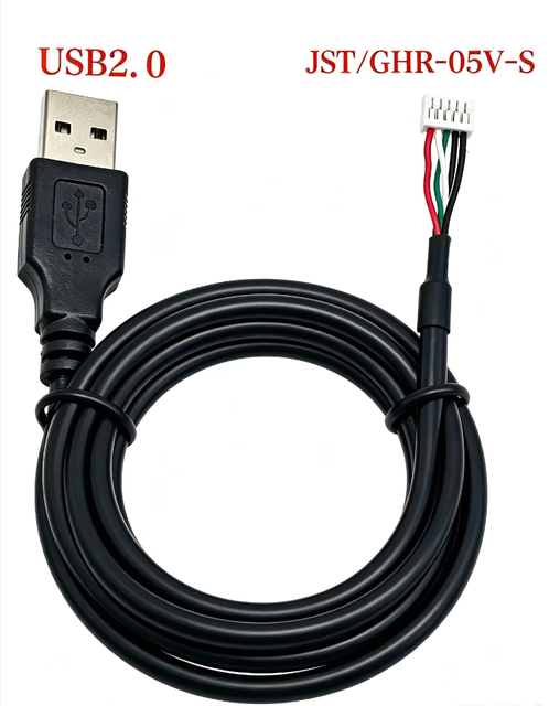 Shielded USB Cable AWM 2725 24AWG 2C 28AWG 1P 5 Core Wire 80C 30V VW-1 for Computer Industrial Camera Machine Vision
