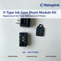 Kit de module de raccordement de noyau d'encre de type V Ratopink VB-PC1650, remplacement pour imprimante CIJ V-jet série 1000 1210/1220/1510/1520/1610/1620
