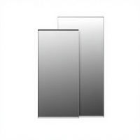 Bac de récupération d'eau universel en acier inoxydable, rectangulaire, anti-humidité, durable, anti-corrosion, 500x200mm