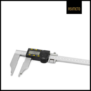 ASIMETO 315-12-6 Porte-jauges numériques robustes en ABS, plage de mesure 0-300 mm/12 po, longueur de mâchoire 90 mm, IP65 - Product Image 2