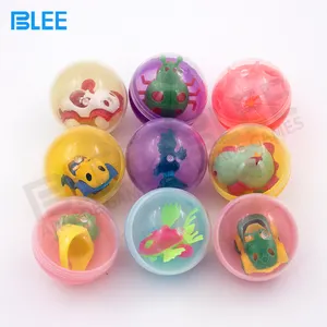 Prezzo a buon mercato giocattolo di sicurezza per bambini 32mm capsula di plastica morbida distributore automatico di uova Gashapon Capsule Toys