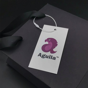 Thẻ Giấy Hoàn Thiện Mờ Thẻ Giấy Bán Lẻ Thẻ Giấy Chìa Khóa Màu Trắng Thẻ Treo Quần Áo - Product Image 3