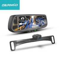 Nuevo diseño 7,3 pulgadas Mirror Link Monitor de espejo retrovisor compatible con Android e IOS