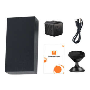 Caméra intérieure sans fil X2, petite caméra de sécurité domestique WiFi IP, vision nocturne, vidéo HD 1080P, alertes de mouvement <span class=keywords><strong>pour</strong></span> <span class=keywords><strong>stockage</strong></span> dans le <span class=keywords><strong>cloud</strong></span> - Product Image 2