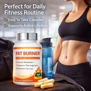 Cápsulas Quemagrasas de Marca Privada 650mg, Suplemento Termogénico para la Pérdida de Peso, Extracto de Té Verde CLA, Acelerador <span class=keywords><strong>del</strong></span> <span class=keywords><strong>Metabolismo</strong></span>, OEM ODM 60 - Product Image 4